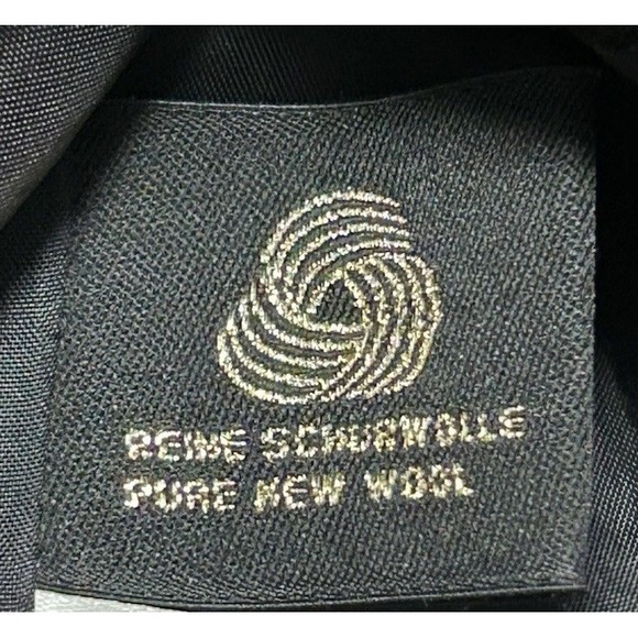 Escada Black 100% Virgin Wool Blazer Womens EU 40 US 8 Tailored Jacket Lined - Picture 6 of 11